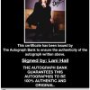 Lani Hall proof of signing certificate