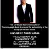 Mark Ballas proof of signing certificate