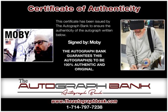Moby proof of signing certificate