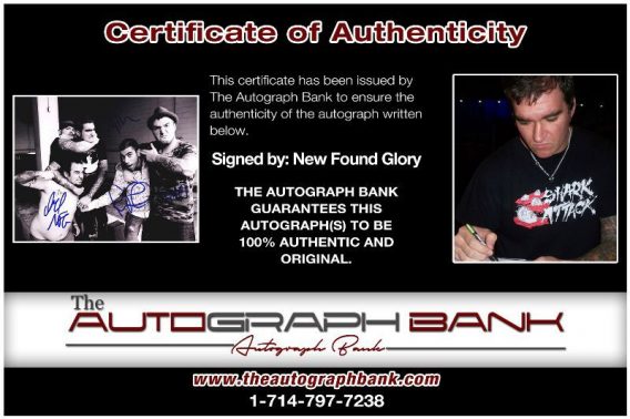 New Found proof of signing certificate