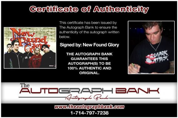 New Found proof of signing certificate