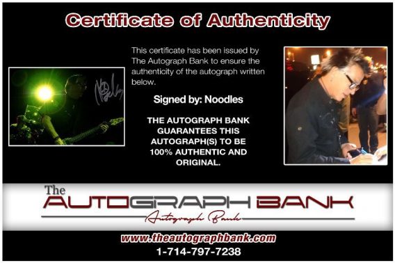 Noodles proof of signing certificate