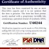 Orianthi Panagaris proof of signing certificate