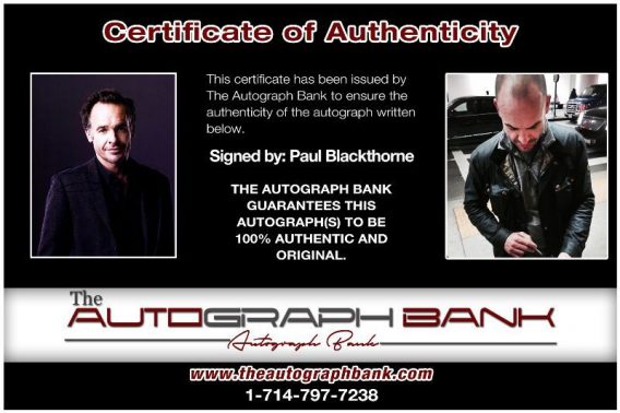 Paul Blackthorne proof of signing certificate