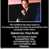 Paul Rudd proof of signing certificate