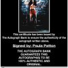 Paula Patton proof of signing certificate