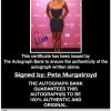 Peta Murgatroyd proof of signing certificate