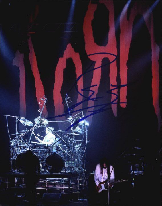 Ray Luzier authentic signed 8x10 picture