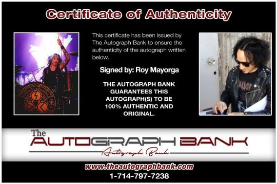 Roy Mayorga proof of signing certificate