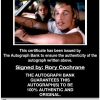 Rory Cochrane proof of signing certificate