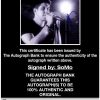 SoMo proof of signing certificate