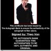 Theo Von proof of signing certificate