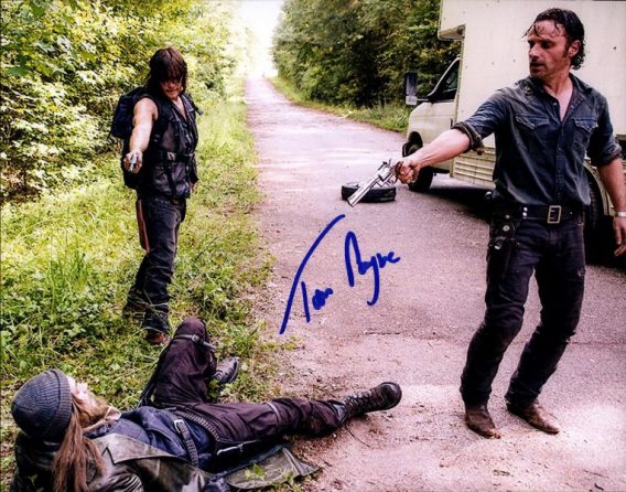 Tom Payne authentic signed 8x10 picture