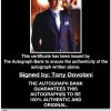 Tony Dovolani proof of signing certificate