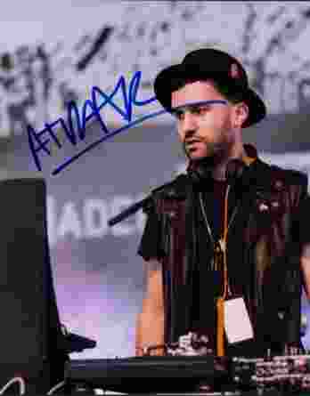 A-Trak authentic signed 8x10 picture