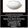 Aaron Hernandez proof of signing certificate