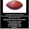 Aaron Hernandez proof of signing certificate