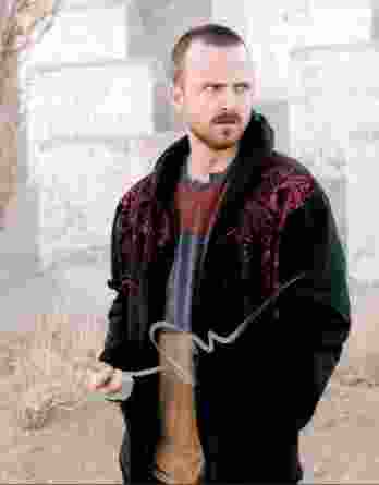 Aaron Paul authentic signed 8x10 picture