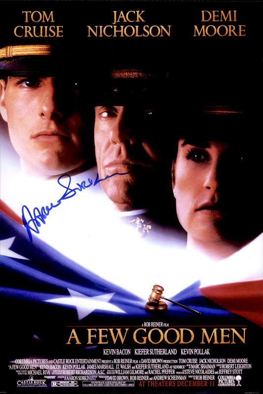 Aaron Sorkin authentic signed 8x10 picture