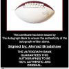 Ahmad Bradshaw proof of signing certificate