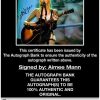 Aimee Mann proof of signing certificate
