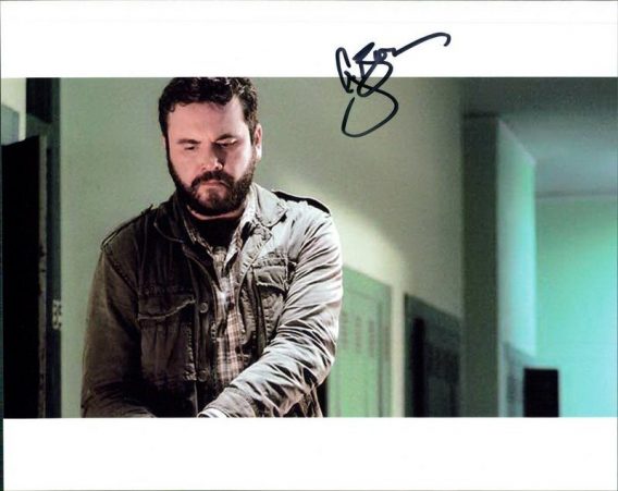 Aj Bower authentic signed 8x10 picture