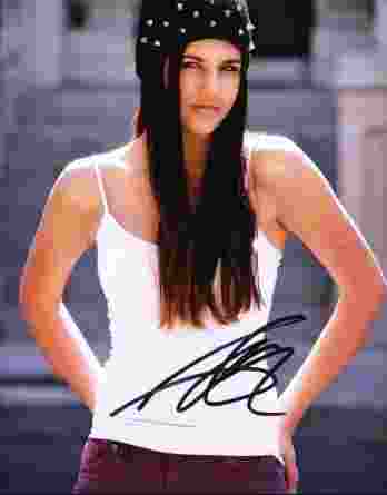 Amber Frank authentic signed 8x10 picture