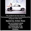 Amber Rose proof of signing certificate