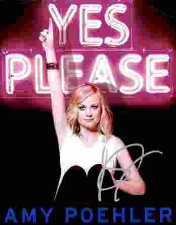 Amy Poehler authentic signed 8x10 picture