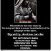 Andrew Jacobs proof of signing certificate