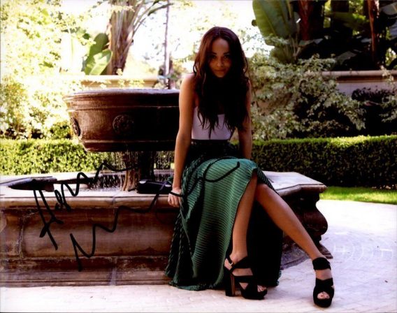 Ashley Madekwe authentic signed 8x10 picture