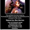 Ben Barnes proof of signing certificate