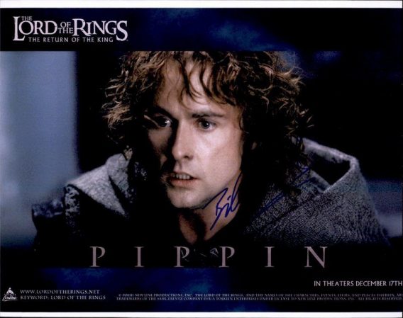 Billy Boyd authentic signed 8x10 picture