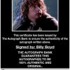 Billy Boyd proof of signing certificate