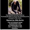 Billy Burke proof of signing certificate