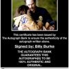 Billy Burke proof of signing certificate