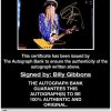 Billy Gibbons proof of signing certificate