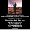 Bob Odenkirk proof of signing certificate