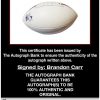 Brandon Carr proof of signing certificate