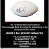 Braylon Edwards proof of signing certificate
