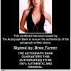 Bree Turner proof of signing certificate