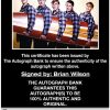 Brian Wilson proof of signing certificate