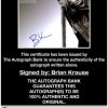 Brian Krause proof of signing certificate