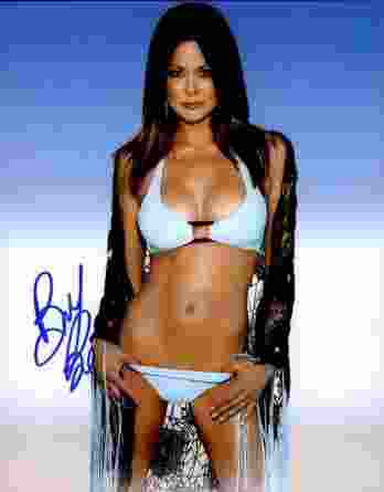 Brooke Burke authentic signed 8x10 picture