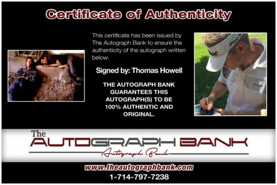 C Thomas Howell proof of signing certificate