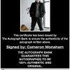Cameron Monaham proof of signing certificate