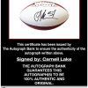 Carnell Lake proof of signing certificate