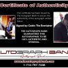 Cedric The Entertainer proof of signing certificate