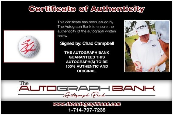 Chad Campbell proof of signing certificate
