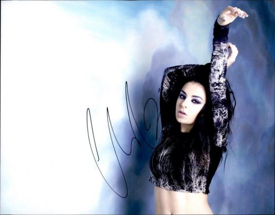 Charli XCX authentic signed 8x10 picture